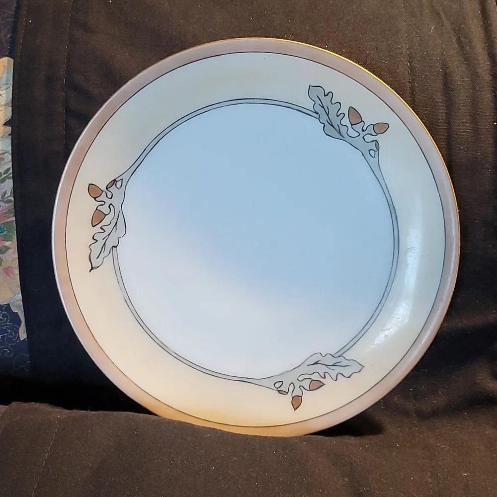 Vintage Acorn Bavaria plate